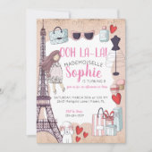 パリステーマトゥイーンパーティー 招待状 (正面)