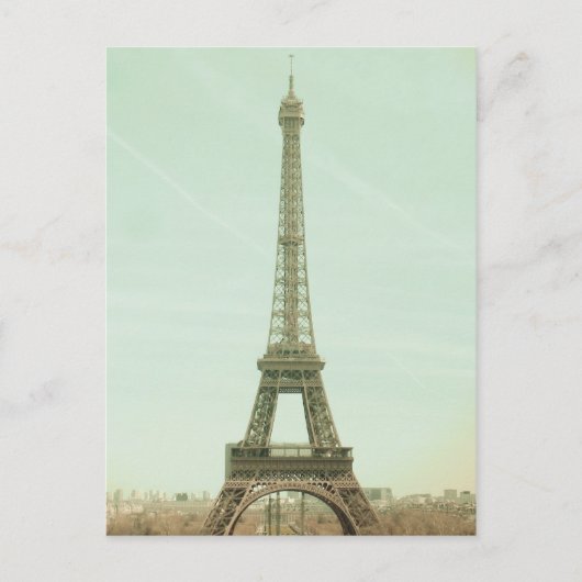 パリストンアモーレ；エッフェルタワーヴィンテージトーン ポストカード (正面)