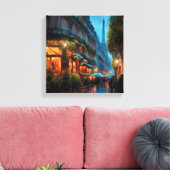 パリスバイナイト キャンバスプリント (インサイチュ (リビング))