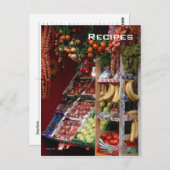 パリスフルーツマーケットはがき ポストカード (正面/裏面)