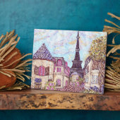 パリスポインスパイアイントリリスムランドスケーププラーク フォトプラーク (側面)