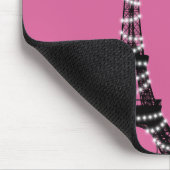 パリスポルスエバーマウスパッド明るい赤紫色 マウスパッド (コーナー)