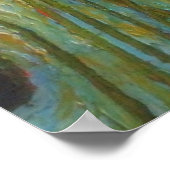 パリスレッドポピーファインアートポスター ポスター (角)