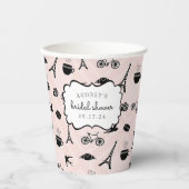 パリスロマンス ブライダルシャワー 紙コップ (正面)