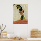 パリスヴォーグカバー～帽子&ファブリック1935 ポスター (キッチン)