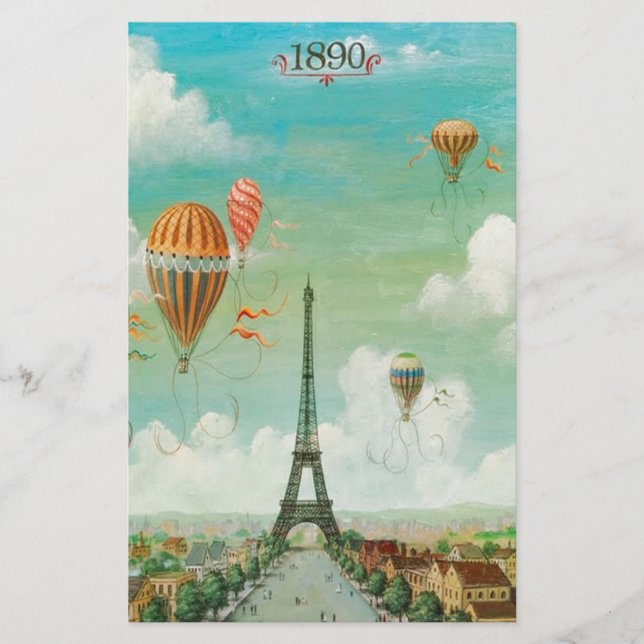 パリス上空の急増 (正面)