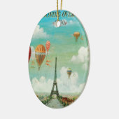 パリス上空の急増 セラミックオーナメント (左)