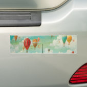 パリス上空の急増 バンパーステッカー (車上)