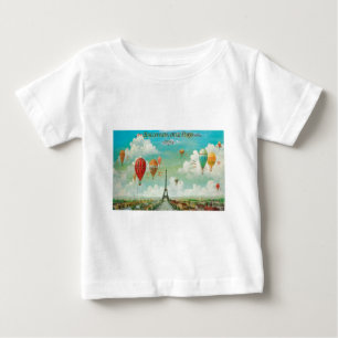 パリス上空の急増 ベビーTシャツ