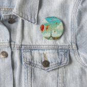 パリス上空の急増 缶バッジ (インサイチュ)