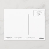 パリス熱帯産パイナップル ポストカード (裏面)