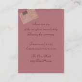 パリス結婚ズ エンクロージャーカード (裏面)