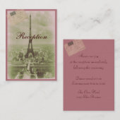 パリス結婚ズ エンクロージャーカード (正面/裏面)