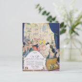 パリス自身のように陽気な ポストカード (スタンド正面)