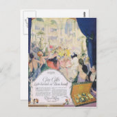 パリス自身のように陽気な ポストカード (正面/裏面)