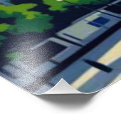 パリス・イン・ザ・スプリング・タイム・プードル フォトプリント            (角)