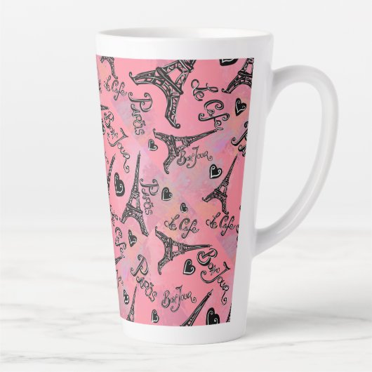 パリス カフェラテマグ (右)