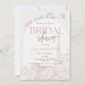 パリス　シー・セッド・オイ　フランス　ブライダルシャワー 招待状 (正面)