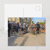 パリス・ニースの自転車競技者 オーセール ヨンヌ フランス 1933 ポストカード (正面/裏面)