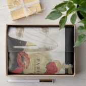 パリス パフューム 香水 ローズ ハイヒール & リップスティック 薄葉紙 (ギフト)