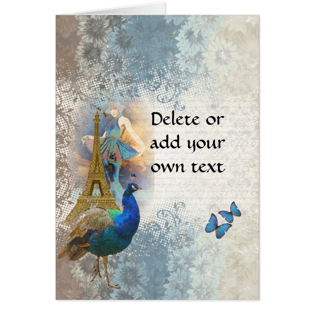 パリス・ピーコック・コラージュ (正面)