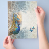 パリス・ピーコック・コラージュ チラシ (手)