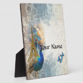 パリス・ピーコック・コラージュ フォトプラーク (側面)