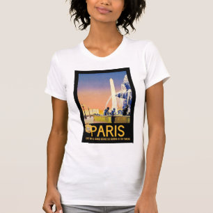 パリス〜プレイスデルラコンコルド Tシャツ