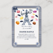 パリス in ラブ フォー アワ スウィート ベベ ベイビー シャワー エンクロージャーカード (正面)