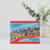 パリセイズ ニュージャージー 挨拶 ポストカード (スタンド正面)