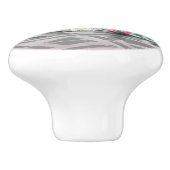 パリセラミックノブにピンク色のバルーンを付けた人 セラミックノブ (側面)