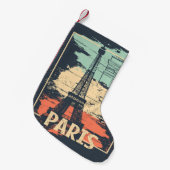 パリタイポグラフィ:抽象芸術エッフェル。 スモールクリスマスストッキング (正面 (吊り時))