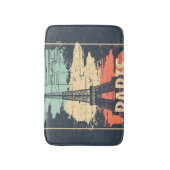 パリタイポグラフィ:抽象芸術エッフェル。 バスマット (正面縦)