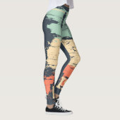 パリタイポグラフィ:抽象芸術エッフェル。 レギンス (右)