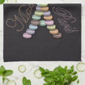 パリタオルからのマカロン キッチンタオル (折り畳み)