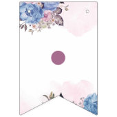 パリチャームフローラシックな愛は甘結婚い バンティングフラッグ (第1の旗)