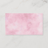 パリチャームフローラ結婚のテーブル番号 プレイスカード (裏面)