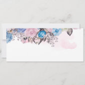 パリチャーム結婚の色見本パレットカード (裏面)