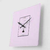 パリツアーエッフェルモンタージュデュカンパニール300 スクエア壁時計 (傾斜)