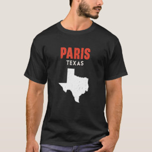 パリテキサス州USA州アメリカトラベルテキサン Tシャツ
