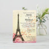 パリテメド結婚式招待状テンプレート 招待状 (スタンド正面)