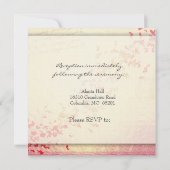 パリテーマド結婚式招待状 招待状 (裏面)