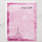 パリテーマパーソナライズされたバレンタインデー (正面/裏面)