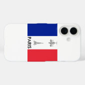 パリテーマフランスの国旗 Case-Mate iPhoneケース (裏面 (横))