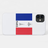 パリテーマフランスの国旗 Case-Mate iPhoneケース (裏面(横))