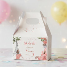 パリテーマフランスの誕生日パーティー