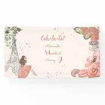 パリテーマフランスの誕生日パーティー