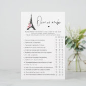 パリテーマ以上またはブライダルシャワーゲーム中 (スタンド正面)