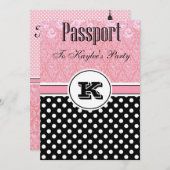 パリテーマ招待状 招待状 (正面/裏面)