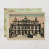 パリデミリアロパリオペラハウス ポストカード (正面/裏面)